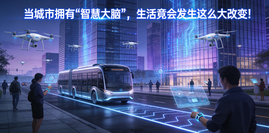 當城市擁有 “智慧大腦”，生活竟會發生這么大改變！
